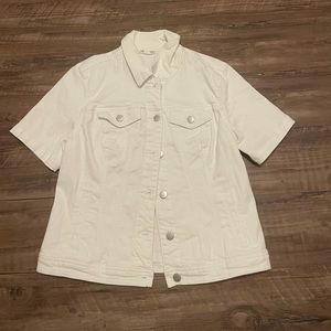 Kid’s White Jean Jacket from Westport size: S
